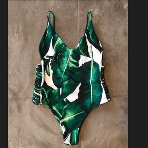 Palm One Piece Swimsuit! 🌴🌴